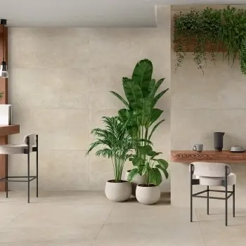 Feroe Greige Concrete Effect Large Matt Porcelain Tile 120x59.5cm