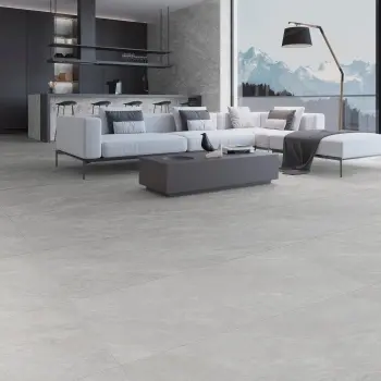 Strond Cloud White Marble Effect Large Matt Porcelain Tile 120x60cm