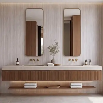 TrueTouch Travertine Cemento Composite Wall Panels