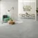 Ecchio Perla Stone Effect Large Matt Porcelain Tile 90x90cm