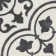 Cuban White Ornate Patterned Matt Porcelain Tile 22.3x22.3cm