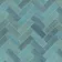 Riad Aqua Brick Effect Gloss Ceramic Wall Tile 20x6.5cm