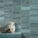 Riad Aqua Brick Effect Gloss Ceramic Wall Tile 20x6.5cm