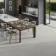 Bellevue White Stone Effect Large Anti Slip Porcelain Tile 75x75cm