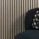 Trepanel® Chevron Hessian Beige Acoustic Wood Wall Panels