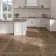 Volte Walnut Woven Wood Effect Large Matt Porcelain Floor Tile 75x75cm