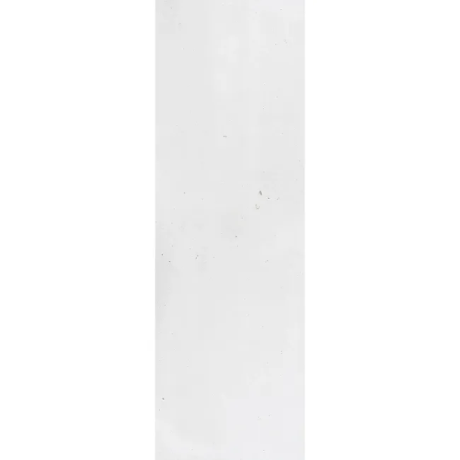 Riad White Brick Effect Gloss Ceramic Wall Tile 20x6.5cm