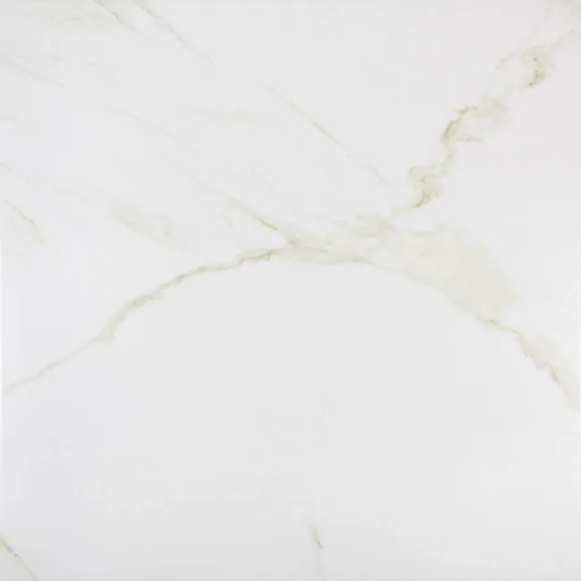Carrara Gold Matt Marble Effect Porcelain Tile 60.5x60.5cm