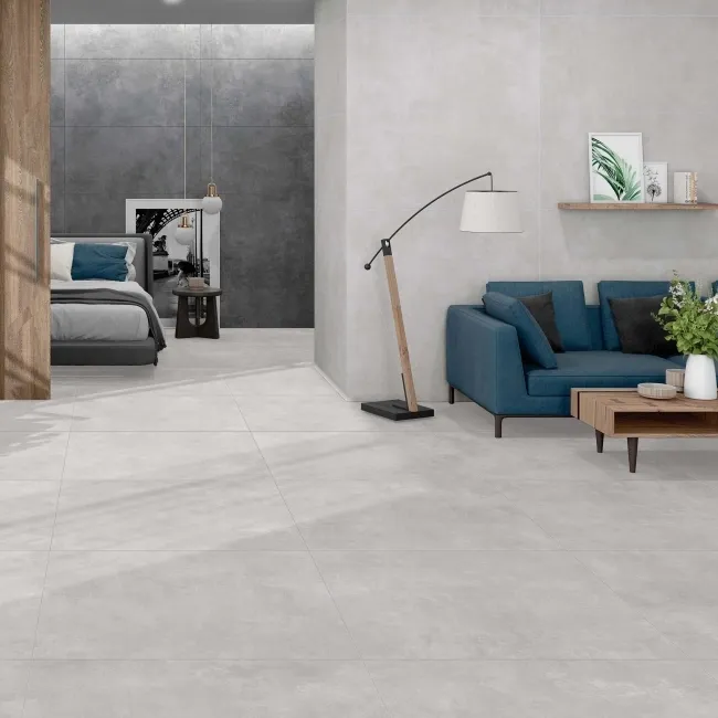 Indeed Grey Concrete Effect Anti Slip Porcelain Tile 99.5x99.5cm