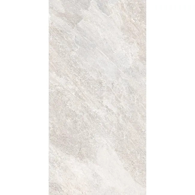 Quartz Stone Effect White Large Anti Slip Porcelain Tile 120x60cm