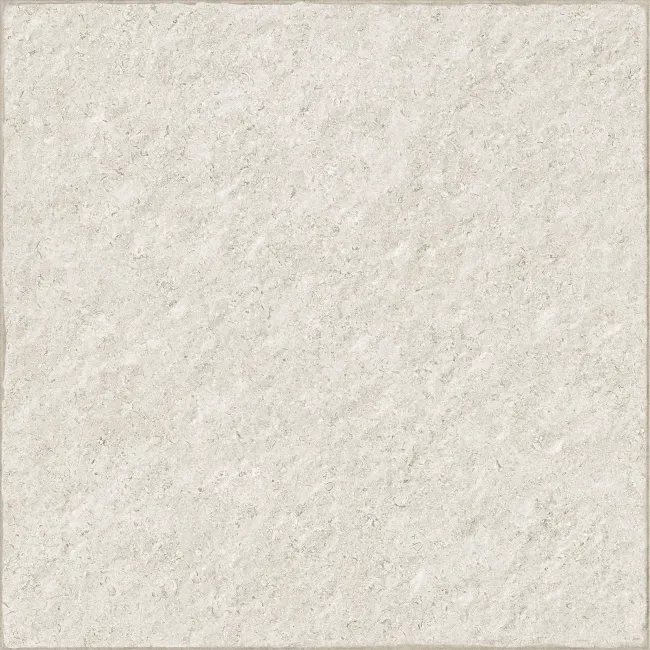 Trail White Mixed Stone Effect Italian Porcelain Outdoor Paving Tile 60x60cm