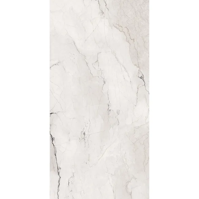 Camouflage White Marble Effect Italian Large Honed Porcelain Tile 120x60cm