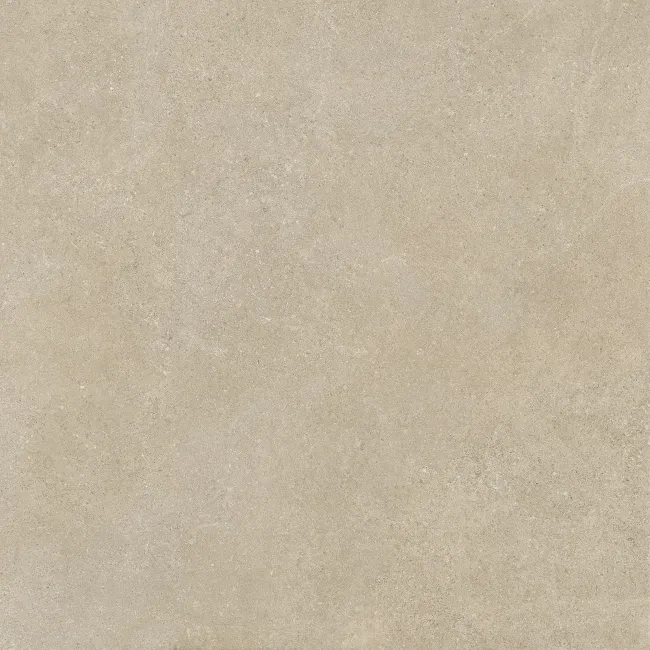 Blok Beige Limestone Effect Matt Italian Porcelain Large Tile 80x80cm