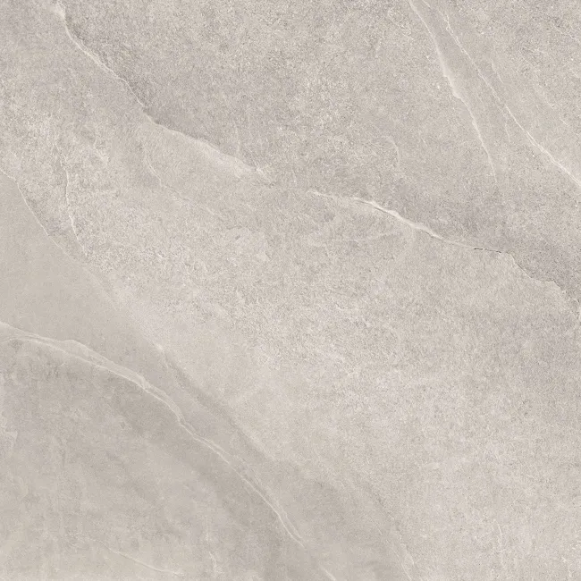 Alpen Grey Slate Effect Matt Italian Porcelain Tile 60x60cm