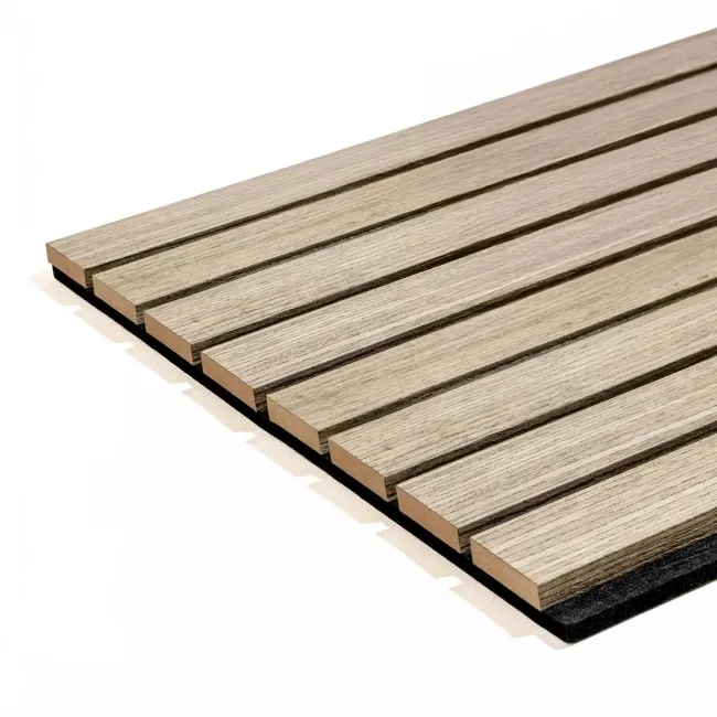 Trepanel® Oak Wide Slat Acoustic Wood Wall Panels