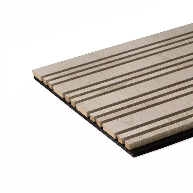 Trepanel Design® Beech Multi-Width Acoustic Wood Wall Panels