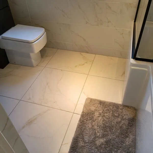 Carrara Gold Matt Marble Effect Porcelain Tile 60x30cm