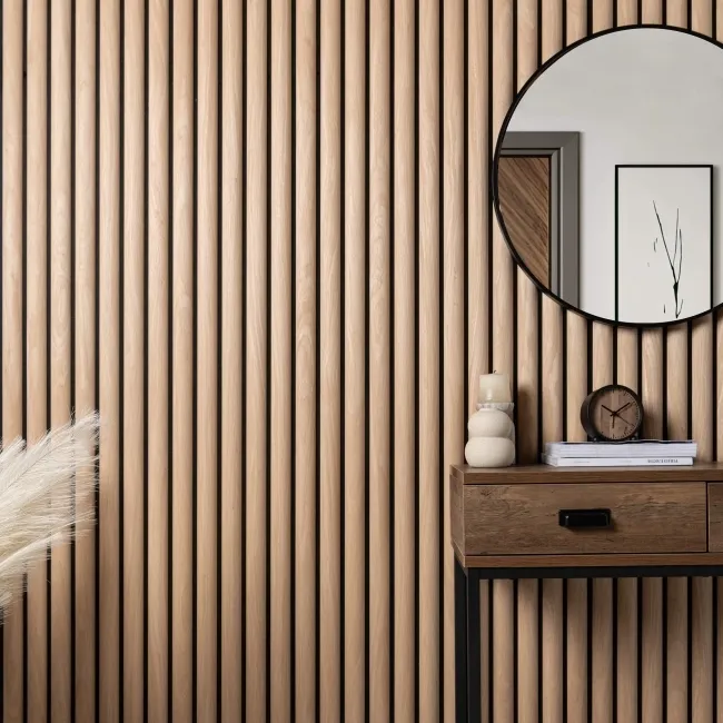 Trepanel Design® Oak Curve Acoustic Wood Wall Panels