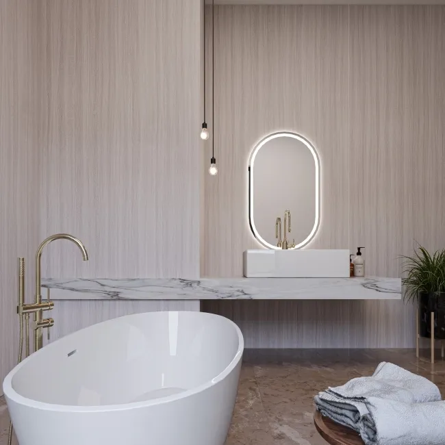 TrueTouch Travertine Cemento Composite Wall Panels