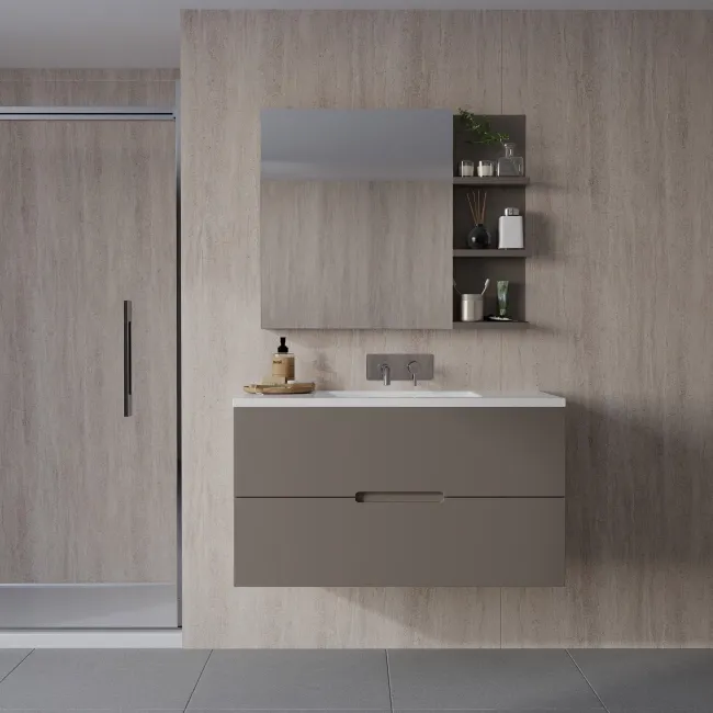 TrueTouch Noche Travertine Composite Wall Panels