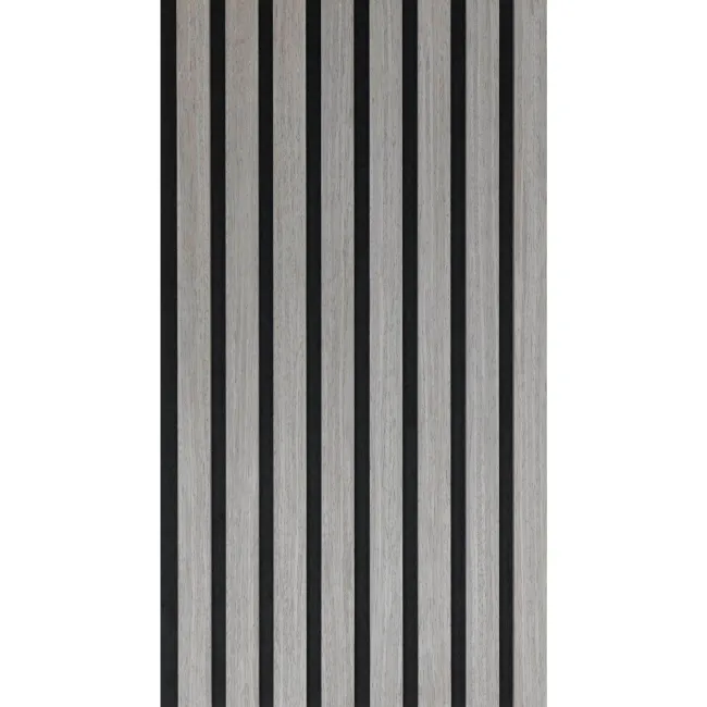 Trepanel® Ash Grey Acoustic Wood Wall Panels