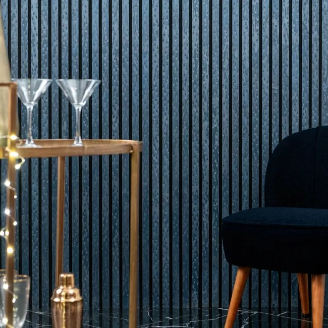Trepanel® Peacock Blue Acoustic Wall Panels