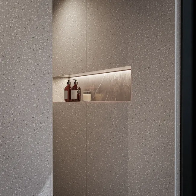 TrueTouch Terrazzo Gris Composite Wall Panels