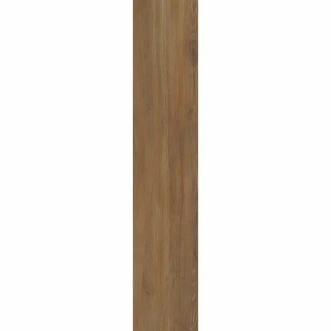 Volte Walnut Wood Effect Matt Porcelain Tile 120x23cm
