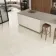 Scarlet Ivory Marble Effect Large Polished Porcelain Tile 98x98cm