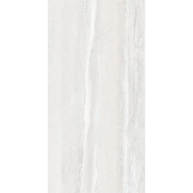 Navona White Travertine Effect Large Matt Porcelain Tile 120x60cm