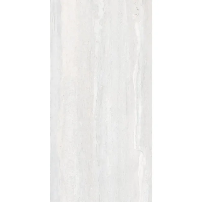 Navona White Travertine Effect Large Matt Porcelain Tile 120x60cm