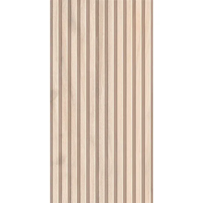 Dakaris Light Oak Slatted Wood Effect Large Matt Porcelain Tile 120x60cm