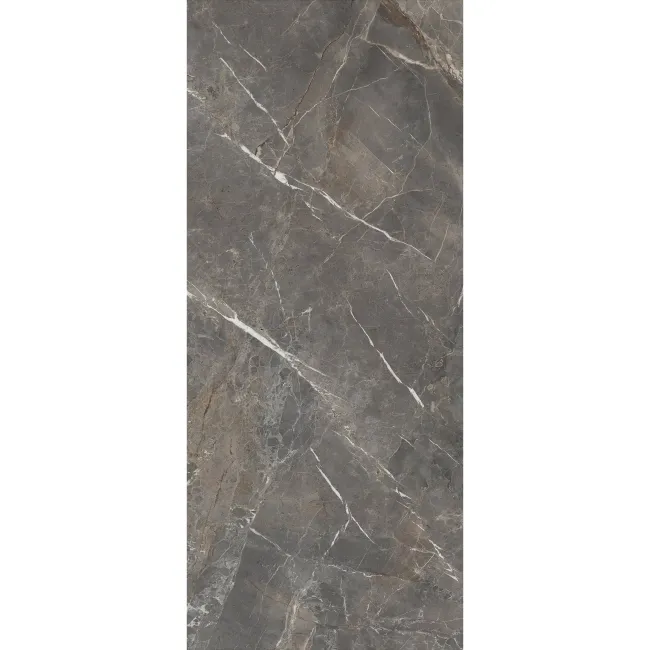 Collemandina Black Marble Effect Italian Large Honed Porcelain Slab 278x120cm