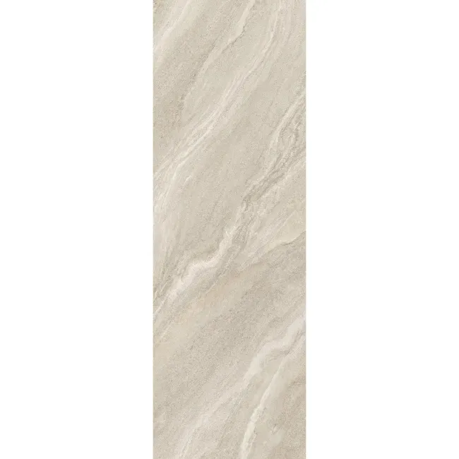 Strond Oat Beige Marble Effect Large Matt Porcelain Slab 275x100cm