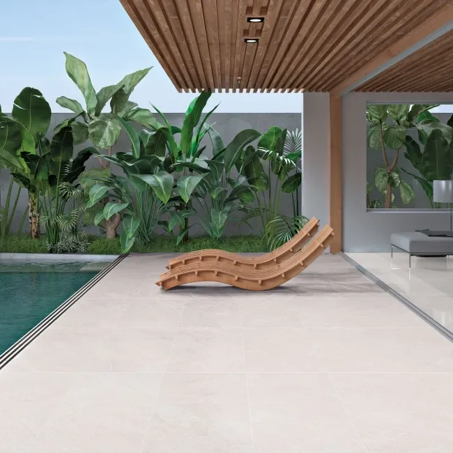 Piemonte Cloud Stone Effect Large Anti Slip Porcelain Tile 120x60cm