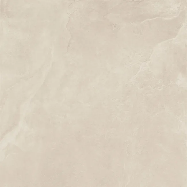 Azuma Rock Ivory Stone Effect Italian Large Matt Porcelain Tile 120x120cm