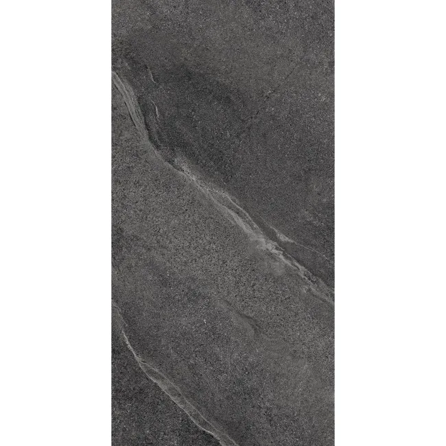 Alpen Graphite Slate Effect Matt Italian Porcelain Tile 60x30cm