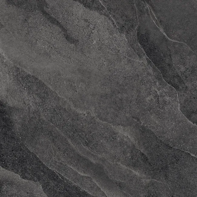 Alpen Graphite Slate Effect Matt Italian Porcelain Tile 60x60cm