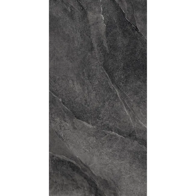 Alpen Graphite Slate Effect Matt Italian Porcelain Tile 120x60cm