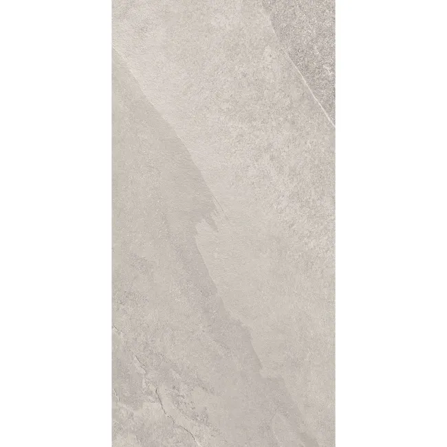 Alpen Grey Slate Effect Matt Italian Porcelain Tile 60x30cm