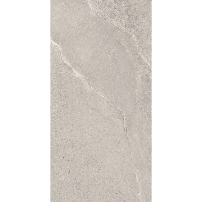 Alpen Grey Slate Effect Matt Italian Porcelain Tile 60x30cm