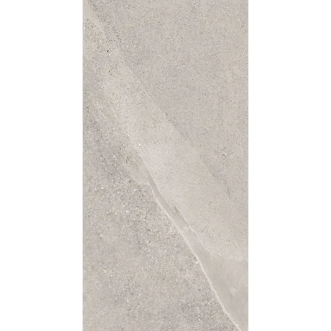Alpen Grey Slate Effect Matt Italian Porcelain Tile 60x30cm