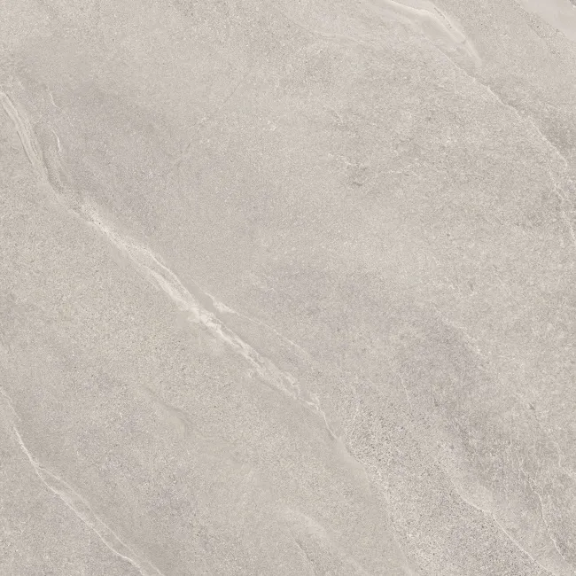 Alpen Grey Slate Effect Matt Italian Porcelain Tile 60x60cm