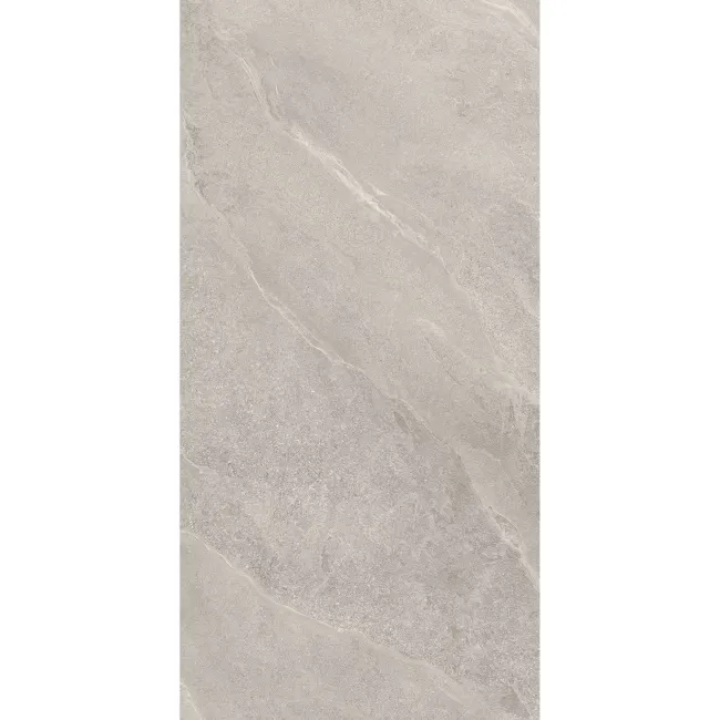 Alpen Grey Slate Effect Matt Italian Porcelain Tile 120x60cm