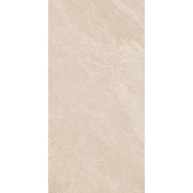Alpen Beige Slate Effect Matt Italian Porcelain Tile 60x30cm