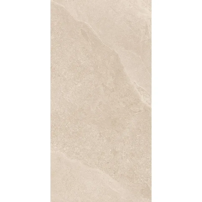 Alpen Beige Slate Effect Matt Italian Porcelain Tile 60x30cm