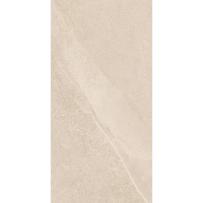 Alpen Beige Slate Effect Matt Italian Porcelain Tile 60x30cm