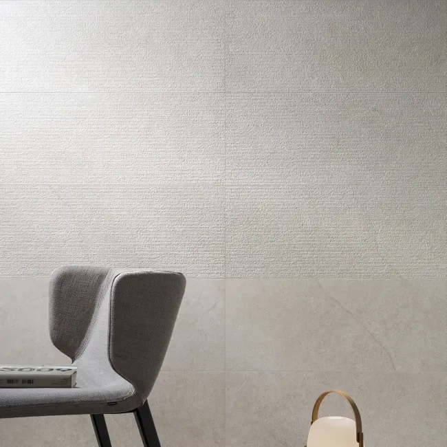 Alchemy Earth Decor Limestone Effect Matt Ceramic Tile 100x33.3cm