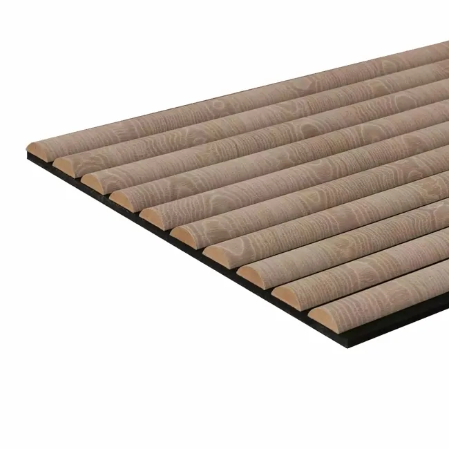 Trepanel Design® Nordic Beech Curve Acoustic Wood Wall Panels