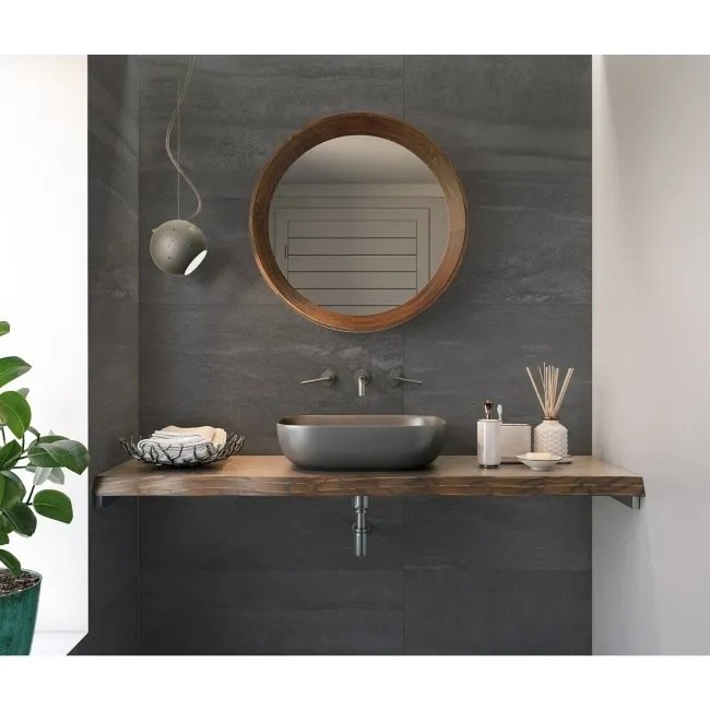 Cliff Grafite Slate Effect Porcelain Tile 60x30cm